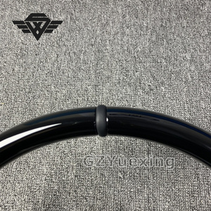 Volant de voiture rond en bois de pêche de haute qualité pour AMG GLB 35 45 GLE W204 C63 W212 W218 W207 W172 W223 - Product Image 4