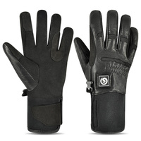 Guantes Calefactables para Motociclismo, Ciclismo de Montaña, Deportes, Carreras, Protección Completa para los Dedos