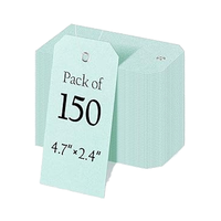 Étiquettes d'expédition étanches avec ficelle élastique, étiquettes vierges, cordons attachés, pour cadeaux, bagages, vêtements, grandes étiquettes de prix, inventaire, papier découpé.