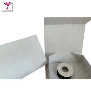 Custom Logo UV <b>Magnetic</b> <b>Box</b> Rigid Gift Boxes with Hot Stamping and Ribbon for Boutique Packaging - Product Image 6