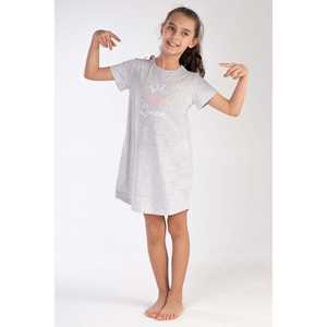 Vestido Túnica Ovalado para Niñas, Manga Corta con Cuello, Tallas 3-4/9-10 - Product Image 4