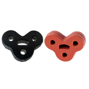 Support de silencieux Jaguar C2C32948 en caoutchouc rouge pour fixation de tuyau d'échappement XF X250 XJ X351 - Product Image 4