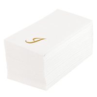 Serviettes en papier Airlaid Nicro en gros, logo personnalisé, pliées, jetables, en pâte de bois, pour Thanksgiving, anniversaire, fête, mariage