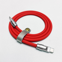 MFi certificado silicio líquido Original C94 C189 Chip Cable DE DATOS 3A USB carga rápida cargador Cable USB para iPhone13 14 iPod Cable