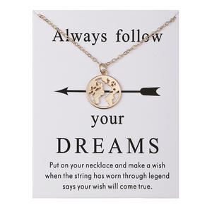 จี้สร้อยคอรูปลูกศรแผนที่โลกที่สง่างามสร้อยคอโชคเกอร์โซ่เสน่ห์สร้อยคอสำหรับผู้หญิงผู้ชายเครื่องประดับตามความฝันของคุณเสมอกระดาษแข็ง - Product Image 1