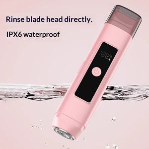 Épilateur électrique numérique transfrontalier pour femmes, tondeuse corporelle et <span class=keywords><strong>intime</strong></span> à double lame, rechargeable et lavable - Product Image 3
