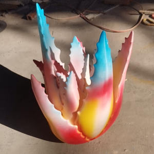 La mejor iluminación de decoración navideña, luz de fibra de vidrio, decoración de jardín, luz decorativa LED de aloe para jardín de Villa - Product Image 5