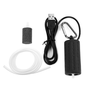 Portable Ultra-Silencieux Haute Énergie Mini USB Aquarium Filtre Écologique En Plastique Oxygène Pompe À <span class=keywords><strong>Air</strong></span> Réservoir Fonction Pêche - Product Image 2