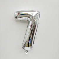 Ballons en aluminium de 32 pouces en forme numérique, prix d'usine Nicro, ballons numérotés de 0 à 9, colorés, décoration de fête d'anniversaire