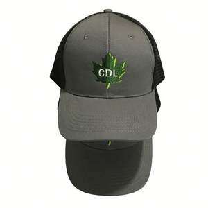 Custom Design Embroidered Printed 100% Cotton 5/6 Panel Fashion Style Baseball Cap with Curved Brim and Buckle Closure - Product Image 3