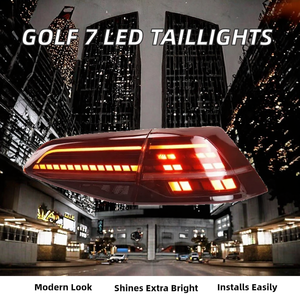 WELIFTRICH Nuevo Conjunto de Luces Traseras para Auto, Actualización Retrofit, LED Rojo 12V para VW Golf Mk7.5 Golf Mk7 2013-2020, conectar y usar. - Product Image 4