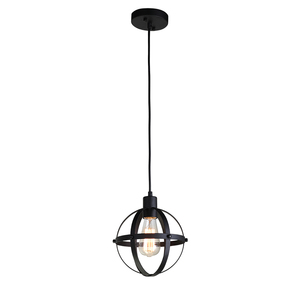 Nord de l'europe unique E27 fer noir moderne industriel cuisine suspension lampe - Product Image 1