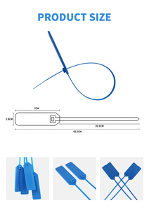 Одноразовая багажная бирка с пластиковым уплотнителем - Product Image 4