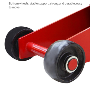 Гидравлический высокопрочный длинный домкрат для тележки длинный каркас служебный Напольный домкрат с ножной педалью - Product Image 4