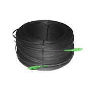 G657A G652D SC APC UPC Simplex Duplex FTTH Cordon de brassage plat à fibre optique Câble de brassage préconnecté Cordon de brassage