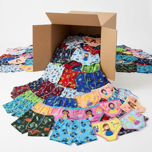 Calzoncillos de Dibujos Animados para Niños, Calzoncillos Tipo Bóxer con Estampados de Unicornio, Arcoíris y Estrellas, Tallas Surtidas para Niños y Niñas, Lote al por Mayor - Product Image 1