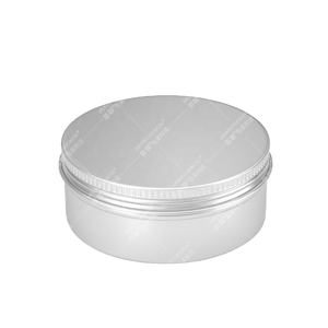 Kaleng Timah Aluminium Logam Stok Besar Kemasan Food Grade Wadah Toples Aluminium untuk Permen Kue Kopi 250Ml 250G - Product Image 1