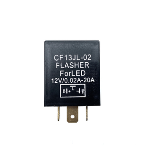 รีเลย์ไฟเลี้ยว LED 12V 3 ขา รุ่น CF13-JL02 ปรับความเร็วได้ สำหรับรถมอเตอร์ไซค์ - Product Image 2