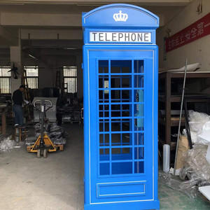 Vendita calda popolare cabina telefonica di londra insonorizzata singola cabina telefonica di londra - Product Image 6