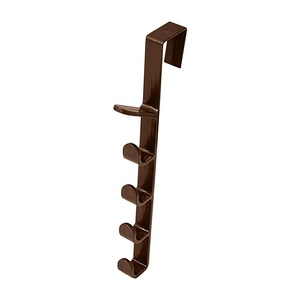 Bedroom Door Hanger Clothes Hanging Rack Plastic Home Storage Organization Hooks Over the Door Purse Holder for Bags <strong>Rails</strong> - Product Image 3