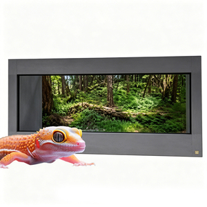 Lightweight PVC Sintra <b>Sheet</b> Rigid Panel Waterproof Reptile Tank Vivarium Decoration for Snake Tortoise Habitat - Product Image 3