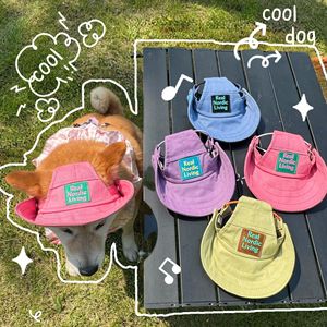 Sombreros de Pescador <span class=keywords><strong>para</strong></span> Perros, Gorras de Protección Solar <span class=keywords><strong>para</strong></span> Perros Grandes, Medianos y Pequeños, Gatos, Transpirables, Ajustables, <span class=keywords><strong>con</strong></span> Capucha, Navidad - Product Image 1
