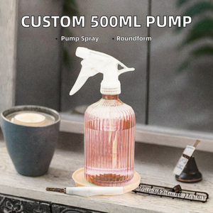 Pulverizador de Bomba PET Personalizado de 500 ml para Champú, Cuidado del Cabello, Cosméticos y Cuidado de la Piel - Product Image 2
