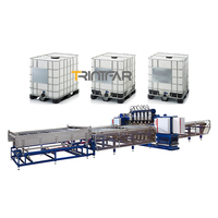 Ligne de production de cadre IBC pour la machine à souder IBC à double plate-forme de stockage