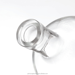 Botella de licor vacía de 50 ml, de vidrio <span class=keywords><strong>azul</strong></span> antiguo, forma ovalada, para vino, vodka, whisky, brandy, ginebra, ron, <span class=keywords><strong>tequila</strong></span>, con corcho. - Product Image 2