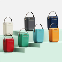 Glacière de luxe compacte 10L pour boissons, idéale pour le camping, le plein air, le vin, en plastique, métal ou acier