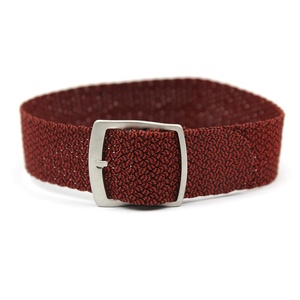 YUNSE nuovo stile Custom cinturino in Nylon intrecciato 20mm 22mm regolabile in acciaio inossidabile con fibbia sabbiata Perlon cinturini per <span class=keywords><strong>orologi</strong></span> - Product Image 6
