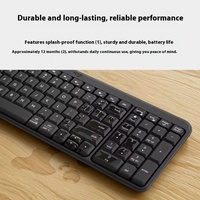 Clavier sans fil Logitech K251, clavier professionnel de bureau, ordinateur portable, téléphone portable, Mac, tablette, clavier ipad