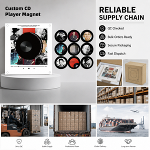 Caja de Música Acrílica NFC Personalizada de Frank <span class=keywords><strong>Sinatra</strong></span>, Marco de Fotos Personalizado, Tocadiscos con 9 Discos Intercambiables, Recuerdo con Foto y Canción, Regalo - Product Image 4