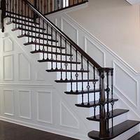 Balustres et meneuses décoratifs en fer forgé pour escaliers, rampes, balcons, balustrades, portails et clôtures