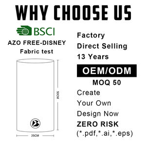 Penutup muka Bandana tabung kosong, <span class=keywords><strong>Gaiter</strong></span> leher putih polos untuk pengendara sepeda motor - Product Image 6