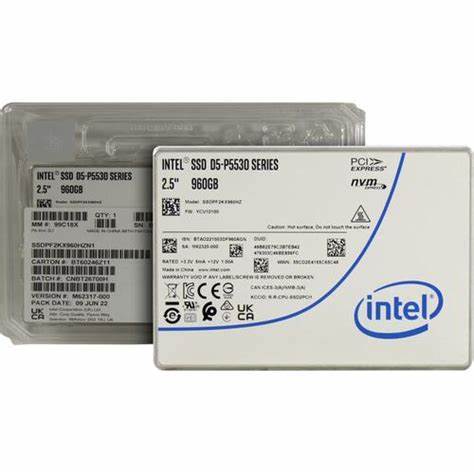 New D5 P5530 960GB SSD U.2 Nvme Pcie Solid State Drive SSDPF2KX960HZN1 Server SSD
