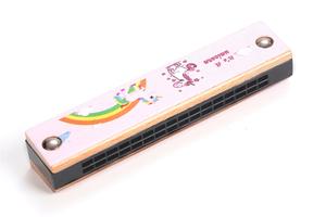 Armónica de Doble Fila de Madera Estilo Dibujos Animados, 16 Orificios, 64 Tonos, <span class=keywords><strong>Escala</strong></span> Do Mayor, Modelo Educativo Musical para Niños DF16W-1 - Product Image 6