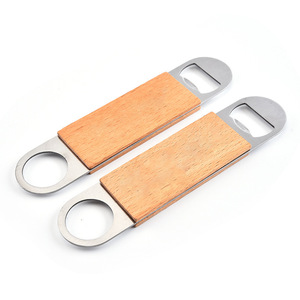Abridor de botellas de cerveza de madera maciza al por mayor de fábrica, con chip de madera, cajón grande, abridor de botellas sencillo, abridor de tapas, destornillador - Product Image 4