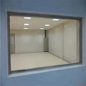 Panneau de verre au plomb pour fenêtre d'observation radiologique, feuille de blindage contre les rayons gamma et X pour salle d'examen CT DR d'hôpital - Product Image 5