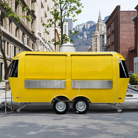 Cuisine mobile Foodtruck Trailer Food Shop Bbq Food caravane Truck avec cuisine complète