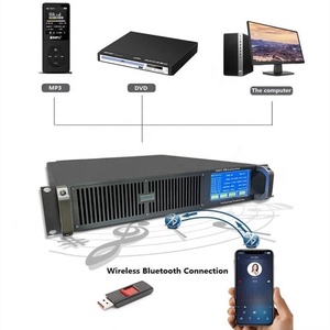 Kit Completo de Estación Transmisora <span class=keywords><strong>FM</strong></span> de 300W con Mezclador, Micrófono y DSP |   100-240V |   Uso en <span class=keywords><strong>Radio</strong></span> e Iglesia |   CE/FCC - Product Image 4