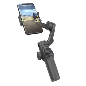 Popolare multifunzione flessibile L9 fotocamera gimbal stabilizzatore per cellulare con batteria sostituibile