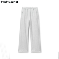 Pantalones Anchos de Cintura Elástica, 100% Algodón Orgánico, Ecológicos y Sostenibles, Estilo Holgado, con Estiramiento en Cuatro Direcciones, para Otoño