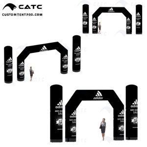 Catc tùy chỉnh xây dựng thương hiệu giải pháp bền Oxford vải PVC quảng cáo mô hình <span class=keywords><strong>Inflatable</strong></span> vòm cột cho các sự kiện ngoài trời Tùy Chỉnh - Product Image 2