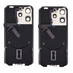 <span class=keywords><strong>Iphone</strong></span> 15 Pro için cep telefonu gövdeleri <span class=keywords><strong>iphone</strong></span> De Vidrio Trasero için geri konut - Product Image 1