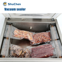 Machine d'emballage sous vide manuelle de table Shuchen à chambre unique pour usage domestique