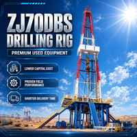 Plateforme de forage de puits de pétrole mécanique montée sur chenilles Tiger Rig de haute qualité avec moteur et propulseur électrique 750-2000HP à vendre