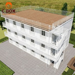บ้านคอนเทนเนอร์เคลื่อนที่ Cbox ขนาด 20 ฟุต แบบถอดประกอบได้รวดเร็ว เหมาะสำหรับที่อยู่อาศัย โรงแรม โรงเรียน ห้องเรียน ห้องนั่งเล่น ห้องนอน - Product Image 5