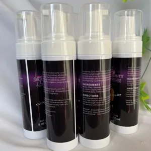 Private Label Hair Foam Hair Mousse Styling for All Hair Types No Flaking No Greasy No Residues Long Lasting