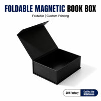 Boîte d'emballage rigide personnalisée, boîte cadeau à fermeture magnétique, boîte pliable à fermeture magnétique, boîte rigide imprimée, emballage de luxe avec logo